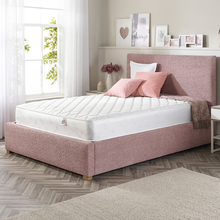 Platform bed online for hybrid mattress